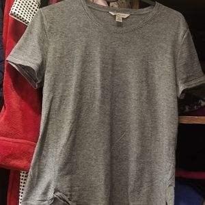 Calvin Klein black and white stripe tshirt